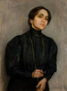 Portret van Maria Feldman - Samuel Hirszenberg — weergave van het kunstwerk