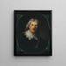 Portret van een man - Samuel Hoffmann — ingelijst kunstwerk aan de muur