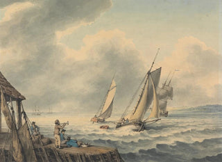 Samuel Howitt - A Seascape.webp