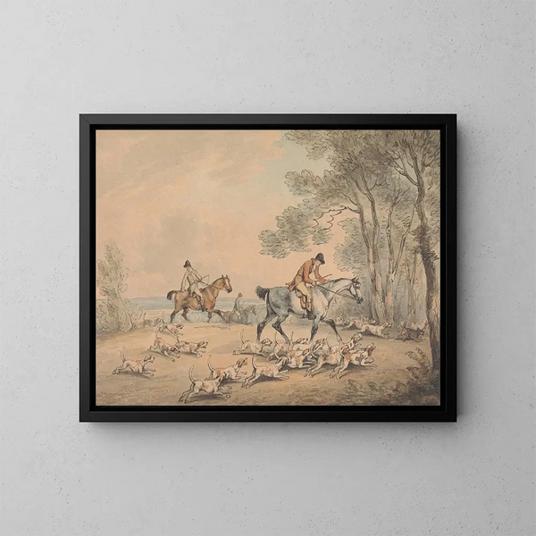 Aller à la couverture - Samuel Howitt — framed artwork on a wall