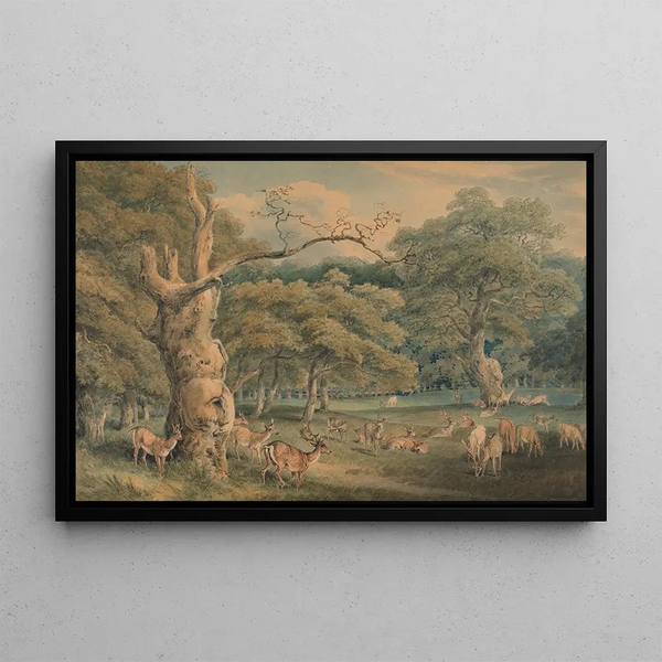 Samuel Howitt - Hearnes Oak Windsor Forest.webp