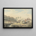 Jacht op hert-varken - Samuel Howitt — ingelijst kunstwerk aan de muur
