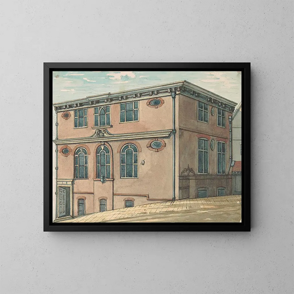Smidse - Samuel Ireland — ingelijst kunstwerk aan de muur