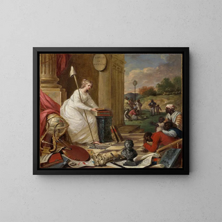 Samuel Jennings - Study For Liberty Displaying the Arts and Sciences.webp