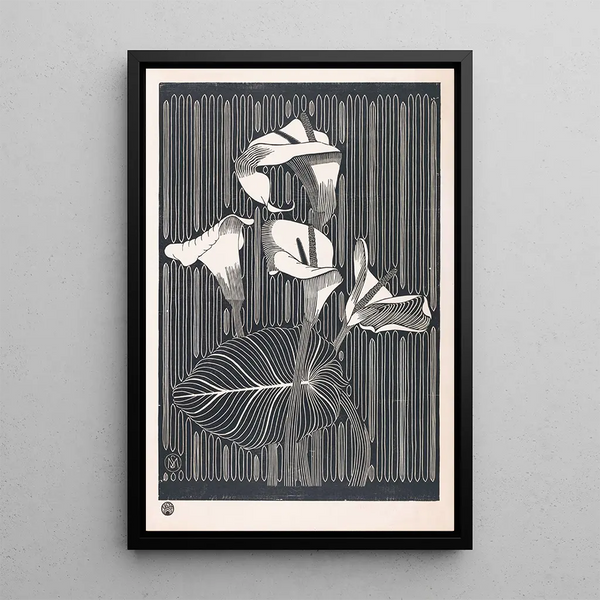 Aronskelken - Samuel Jessurun de Mesquita — framed artwork on a wall