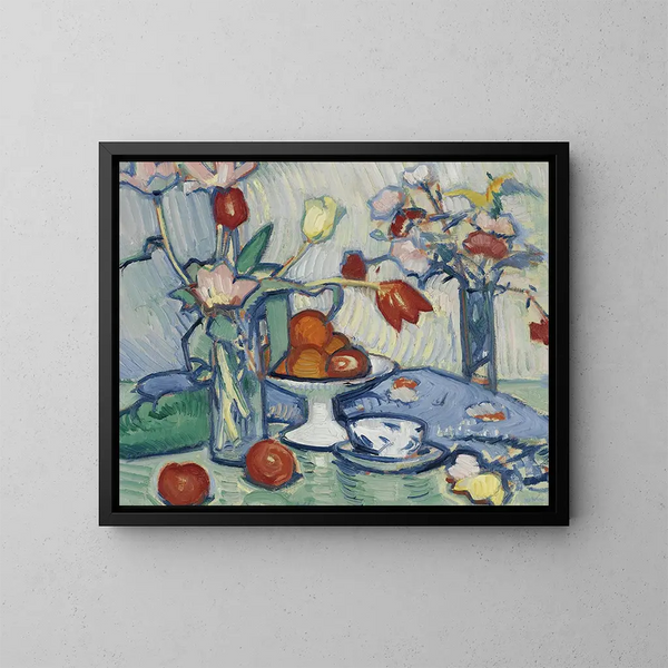 Tulpen - Samuel John Peploe — ingelijst kunstwerk aan de muur