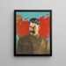 Joseph Stalin - Samuel Johnson Woolf — framed artwork on a wall
