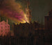 Vlammen van de vrijmetselaarsloge aan Chestnut Street, Philadelphia, Pennsylvania - Samuel Jones — weergave van het kunstwerk