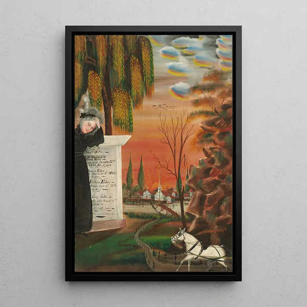 Mémorial de la famille Eaton - Samuel Jordan — ingelijst kunstwerk aan de muur