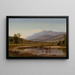 Franchissant de beek, Franconia Mountains, New Hampshire - Samuel Lancaster Gerry — ingelijst kunstwerk aan de muur