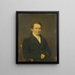 Edward Kellogg - Samuel Lovett Waldo — ingelijst kunstwerk aan de muur