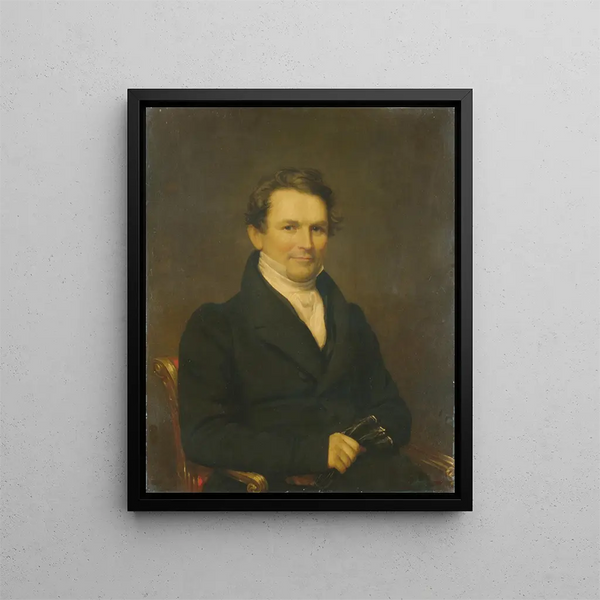 Edward Kellogg - Samuel Lovett Waldo — framed artwork on a wall