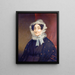 mevrouw Margaret Snelling - Samuel Lovett Waldo — ingelijst kunstwerk aan de muur