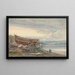 Bouw van boten op de Teign - Samuel Lucas — ingelijst kunstwerk aan de muur