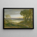 Het avondklok - Samuel Palmer — ingelijst kunstwerk aan de muur