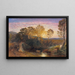 L'Heure dorée - Samuel Palmer — ingelijst kunstwerk aan de muur