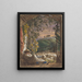 De slapende herder in de vroege ochtend - Samuel Palmer — ingelijst kunstwerk aan de muur