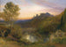 De stad met torens - Samuel Palmer — weergave van het kunstwerk