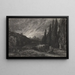 De ochtendboer - Samuel Palmer — ingelijst kunstwerk aan de muur