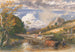 Houten karretje dat een beek overstak - Samuel Palmer — weergave van het kunstwerk