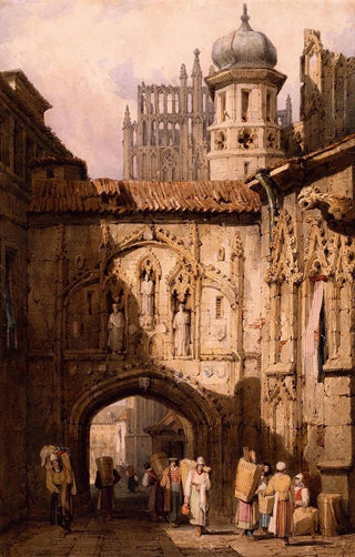 Samuel Prout - A View in Nuremberg.webp