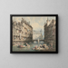 Vue van Neurenberg - Samuel Prout — ingelijst kunstwerk aan de muur