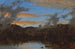van een opkomende mist bij zonsondergang in de Catskills - Sanford Robinson Gifford — weergave van het kunstwerk
