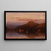 Bergen Whiteface vanaf Lake Placid - Sanford Robinson Gifford — ingelijst kunstwerk aan de muur