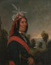 Portret van chef Ossahinta van de Onondaga-natie - Sanford Thayer — weergave van het kunstwerk