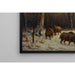 Reproduction of the painting Wild boars in the snow - Rosa Bonheur