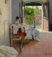 La couturière Sitges - Santiago Rusiol — artwork view