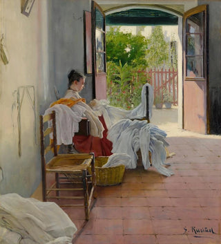 De naaister Sitges - Santiago Rusiol