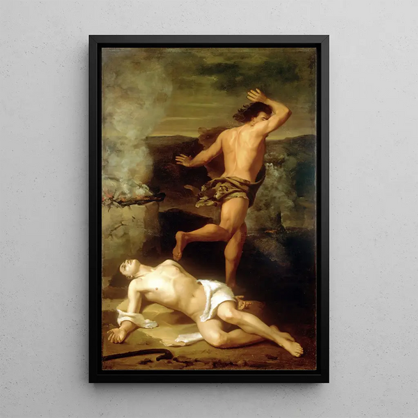 La Mort d'Abel - Santiago Rebull — ingelijst kunstwerk aan de muur