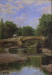 Pont sur une rivière - Santiago Rusiñol — weergave van het kunstwerk