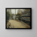 Tuin van Montmartre - Santiago Rusiñol — ingelijst kunstwerk aan de muur