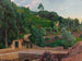 Amphithéâtre vert, vue des jardins de Sa Coma - Santiago Rusiñol — weergave van het kunstwerk