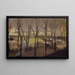 La Butte - Santiago Rusiñol — ingelijst kunstwerk aan de muur