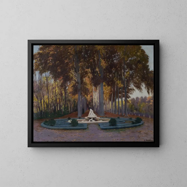 Otoal - Santiago Rusiñol — framed artwork on a wall