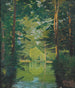 Parc Bads Arbcies - Santiago Rusiñol — weergave van het kunstwerk