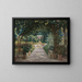 Pati de Jtiva - Santiago Rusiñol — ingelijst kunstwerk aan de muur