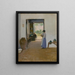 Binnenhuis van Sitges - Santiago Rusiñol — ingelijst kunstwerk aan de muur
