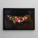 Bloemcompositie - Sara Lundblad — ingelijst kunstwerk aan de muur