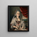 Dame coloniale - Sarah Bushnell Perkins — ingelijst kunstwerk aan de muur
