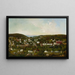 Winsted Connecticut - Sarah E Harvey — ingelijst kunstwerk aan de muur