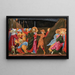 La Trahison du Christ - Sassetta — ingelijst kunstwerk aan de muur