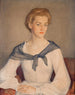 portret van prinses Irina Obolensky - Saveli Abramovich Sorin — weergave van het kunstwerk