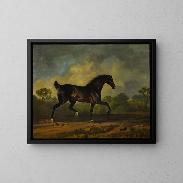 Horse at a Trot - Sawrey Gilpin — framed artwork on a wall