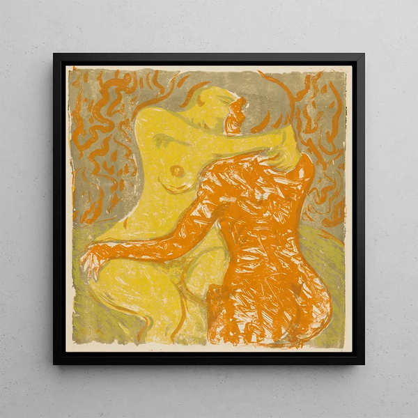 Scène d'amour - Ernst Ludwig Kirchner
