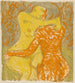 scène van liefde - Ernst Ludwig Kirchner — weergave van het kunstwerk