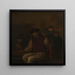 Inn scene - Egbert Van Heemskerck — framed artwork on a wall